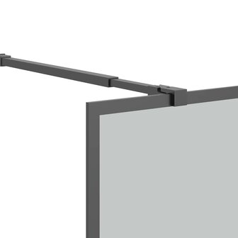 Inloopdouchescherm 100x195 cm donker gehard glas 6