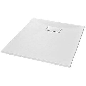 Douchebak 90x70 cm SMC wit 2