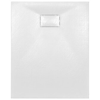 Douchebak 100x80 cm SMC wit 4