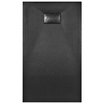 Douchebak 120x70 cm SMC zwart 4
