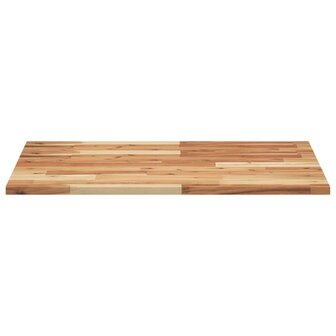 Wastafelblad met olieafwerking 100x60x2 cm massief acaciahout 3