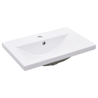 Wastafelframe met inbouwwastafel ijzer zwart 5