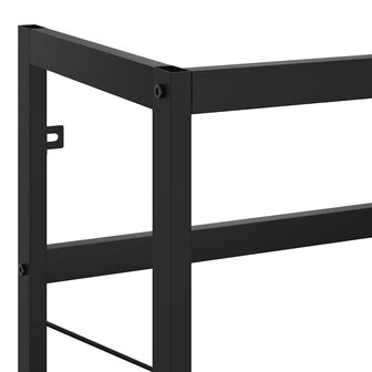 Wastafelframe 40x38x83 cm ijzer zwart 7