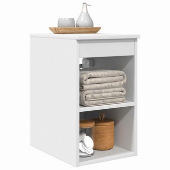 Badkamerkast Tussenin Wit 30 x 35 x 50 cm Bewerkt hout 3