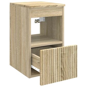 Badkamerkast Sonoma Eiken 30 x 35 x 50 cm Bewerkt hout 5