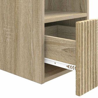 Badkamerkast Sonoma Eiken 30 x 35 x 50 cm Bewerkt hout 8