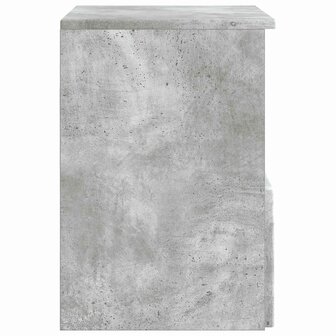 Badkamerkast Betongrijs 30 x 35 x 50 cm Bewerkt hout 6