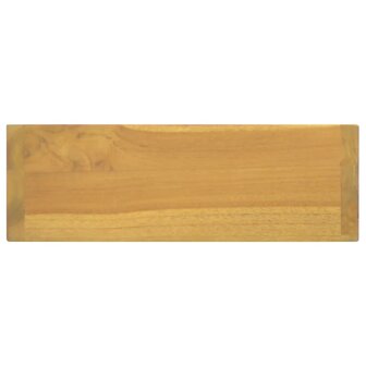 Spiegelkast 30x10x40 cm massief teakhout 5