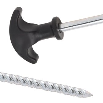 Tentharingen 24 st &amp;Oslash;7 mm 30 cm gegalvaniseerd staal 5