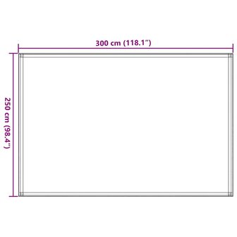 Tenttapijt 250x300 cm blauw 7