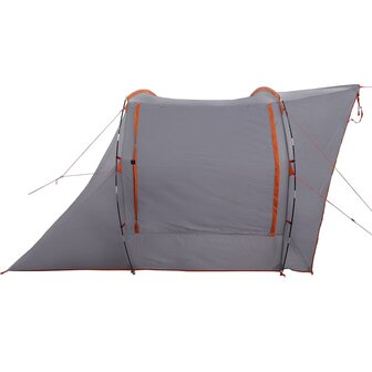 Autotent waterdicht grijs en oranje 7