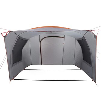 Autotent waterdicht grijs en oranje 8