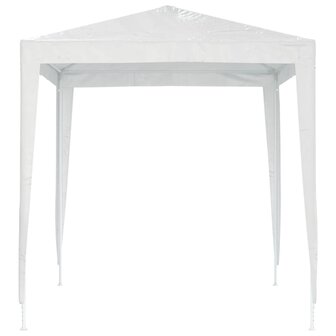 Partytent 2x2 m wit 4