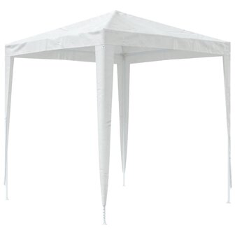 Partytent 2x2 m wit 5