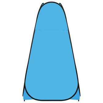 Douchetent pop-up blauw 5