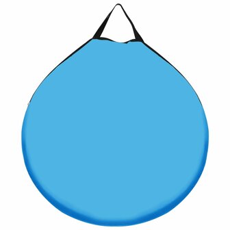 Douchetent pop-up blauw 8