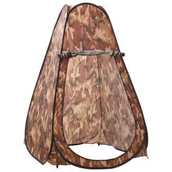 Douchetent pop-up camouflage 2