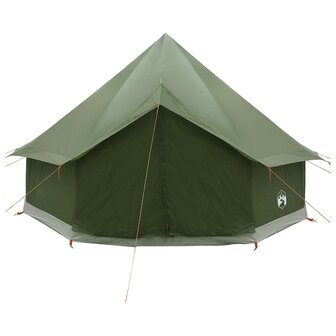 Tipi Tent Olijfgroen 300 x 300 x 200 cm Polyester en staal 5
