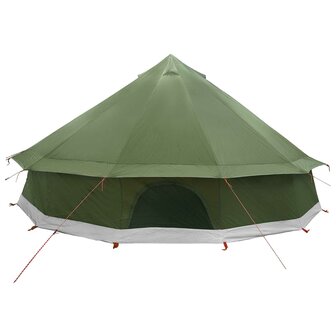 Tipi Tent Olijfgroen 600 x 600 x 350 cm Polyester en staal 7