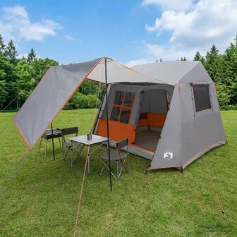 Tunneltent Grijs en Oranje 275 x 240 x 200 cm 1