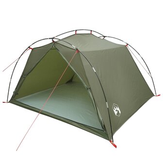 Tunneltent Olijfgroen 4-persoons 185T Polyester met PU Coating 2