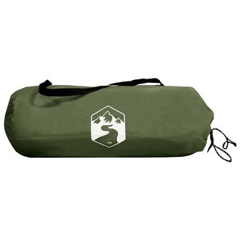 Tunneltent Olijfgroen 410 x 175 x 105 cm Polyester en staal 8