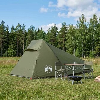 Tunneltent Olijf Groen 215 x 100 x 90 cm Polyester en staal 1