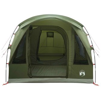 Tunneltent Olijfgroen 400 x 260 x 200 cm Polyester en staal 4