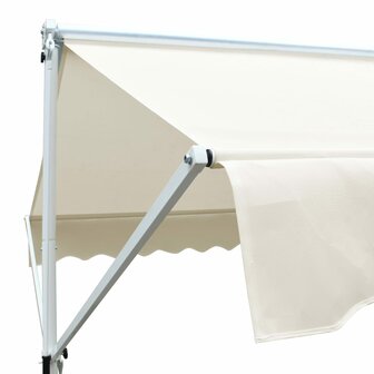 Luifel vrijstaand 4x3 m cr&amp;egrave;me 6