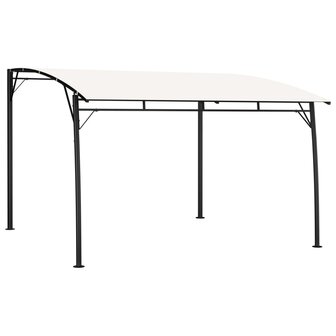 Zonneluifel 3x3x2,55 m cr&amp;egrave;mekleurig 1