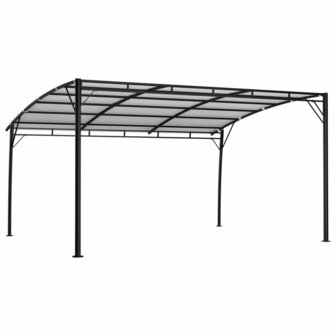 Zonneluifel 4x3x2,55 m cr&amp;egrave;mekleurig 4