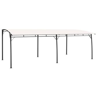 Zonneluifel 6x3x2,55 m cr&amp;egrave;mekleurig 1