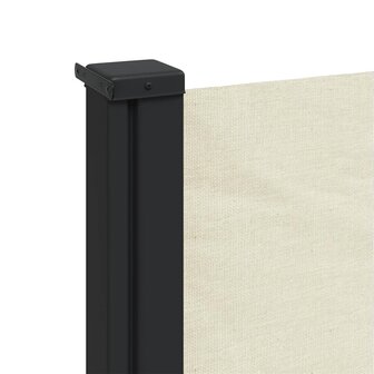 Windscherm uittrekbaar 100x300 cm cr&amp;egrave;mekleurig 7