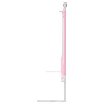 Bedhekje peuter 100x25 cm stof roze 4
