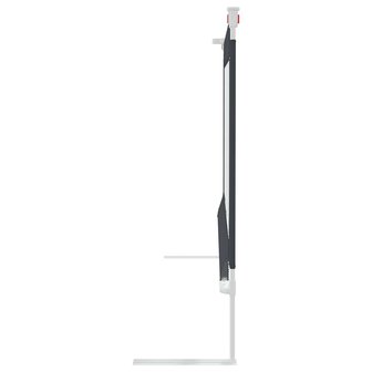 Bedhekje peuter 90x25 cm stof donkergrijs 4