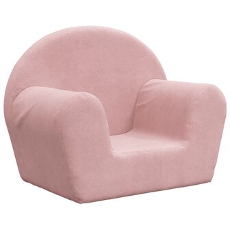 Kinderbank Roze Zacht Pluche 2