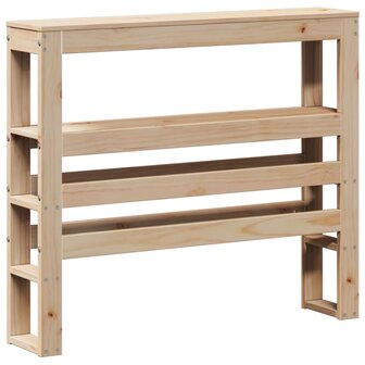 Seniorenbed met hoofdbord massief grenenhout 90x190 cm 8