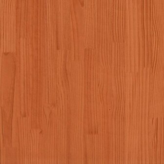 Seniorenbed massief grenenhout wasbruin 120x200 cm 8