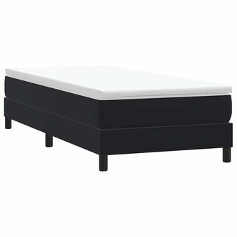 Boxspring zonder matras fluweel zwart 80x210 cm 1