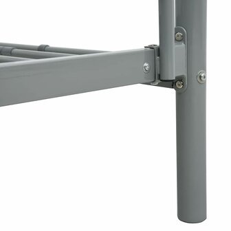 Stapelbed metaal grijs 90x200 cm 7