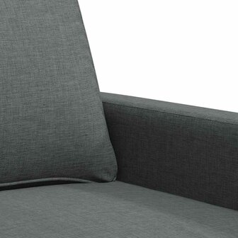 Tweezitsbank 140 cm stof donkergrijs 7
