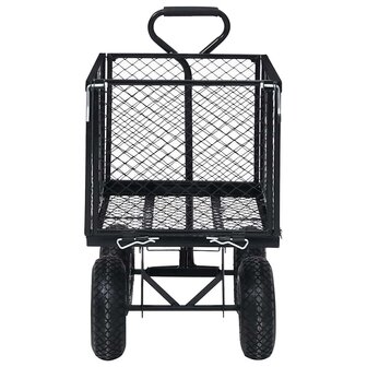 Tuinwagen 350 kg zwart 3