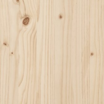 Plantenbak met hekontwerp 60x60x60 cm massief grenenhout 8
