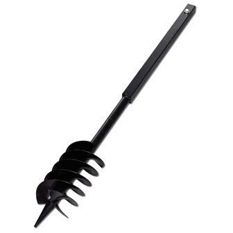 Grondboor met handvat 150 mm en verlengstukken 13 m (staal) 6