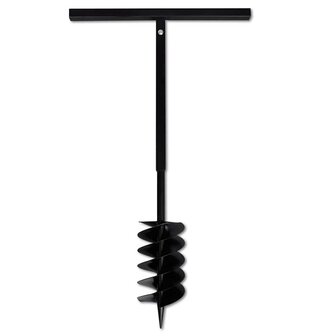 Grondboor met handvat 150 mm en verlengstukken 13 m (staal) 7