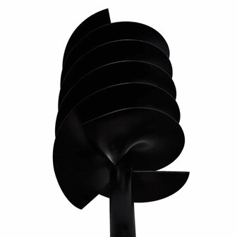 Grondboor met handvat 150 mm en verlengstukken 13 m (staal) 8