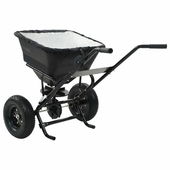 Strooiwagen duwmodel 45 L 106x73x76 cm PVC en staal 3