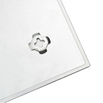 Magneetbord wandmontage 60x40 cm glas 6