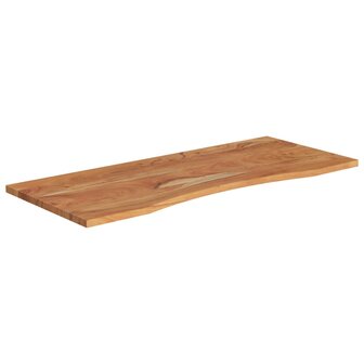 Bureaublad rechthoekig 120x50x2,5 cm massief acaciahout 3