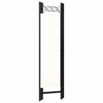 Kamerscherm met 4 panelen 160x180 cm wit 4